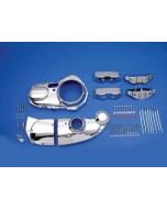 Chrome Primary Rocker Cam Covers Dress Up Kit 04-19 Harley Sportster XL 42-0947