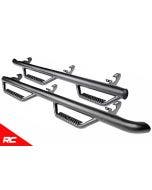 Rough Country RCJ1866 Nerf Bar Hoop Steps Rails for 2018-Up Jeep Wrangler JL 4DR