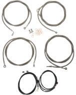 LA Choppers Plug Play Cable Wire Kit 18-20 Ape Hanger ABS Harley Touring 17-Up