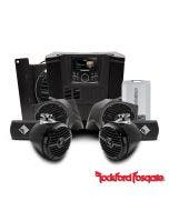 Rockford Fosgate RNGR-STAGE4 Speaker Full Audio System Kit 15-19 Polaris Ranger