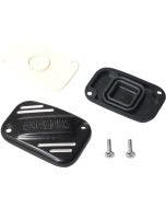 Drag Black Front Brake Master Cylinder Cover with Gasket Harley Softail 15-Up