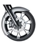 Russ Wernimont RWD 19" Front Wrapper Fender 6" W LS-3 Flared Harley FLH/T 14-20