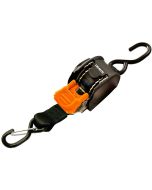 IMMI CargoBuckle F111640 Mini G3 Retractable Ratchet Tie-Down Dual S-Hooks Pair