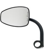 Biltwell 6504-578-131 Black Teardrop Utility Mirror Clamp-On 7/8" Bars Metric