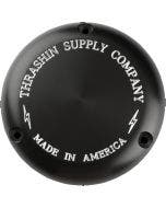 Thrashin Supply Black Classic Billet Derby Cover 3-Hole Evo TSC-3000-4