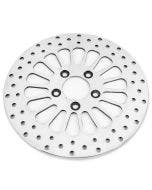 DNA Super Spoke Polished Rear 11.8 Disc Rotor Package Harley Touring FLH/T | M-RT-1102