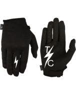 Thrashin Supply Company Black/Black Stealth V2 Motorcycle Gloves