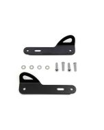 V-Twin 50-0623 Gloss Black Tie Down Bracket Kit 2014-2018 Harley Touring FLH/T