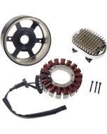 Drag Chrome Stator & Regulator Charging Kit OE Spec Harley Softail M8 18-Up