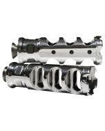 Accutronix Chrome Muzzle Break Shifter Peg Heel/Toe Harley & Custom Application