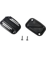 Drag Black Front Brake Master Cylinder Cover with Gasket Harley Touring FL 14-16