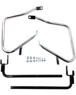 Drag Chrome Saddlebags Guards Support Kit OE Repl 90200787 Harley Touring 14-Up