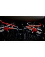 Sumax 49238 Red Pro Spark Plug Wires 10.4mm Harley M8 Softail 18-21