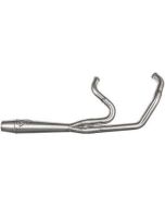 Sawicki 2 into 1 Raw Shorty Length Cannon Exhaust Harley TC Touring 95-16