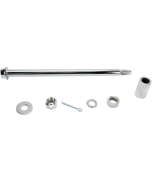 Drag Specialties Chrome Rear Axle Kit Harley Softail FX FL 00-07 DS223047
