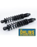 Ohlins HD777 V-Twin STX36 Blackline Shocks 13" Fixed Harley Touring 90-Up