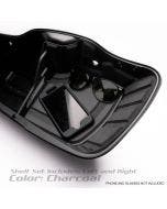 Hardstreet Ryt-There Saddle Bag Shelf Set Charcoal Harley Touring FLH FLT 05-13