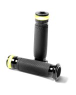Performance Machine 0063-2100M-B Contour LED Indicator Black 1" TBW Bar Grips