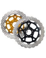 Performance Machine Dominator Raceline Full Floating Brake Rotor Black or Gold