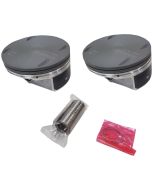 Drag Replacement Coated Piston Kit Std Bore Harley Milwaukee Eight 107 17-Up