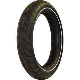 Full Bore 130/80B17 M-66 White Wall Cruiser Motorcycle Front Tire 130/80-17 