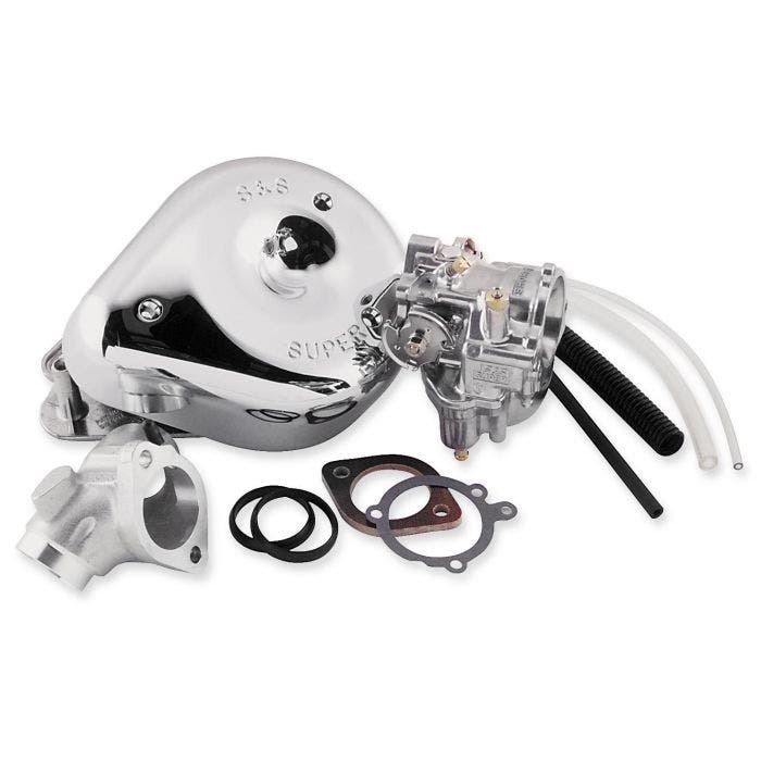 S S Cycle 11 0408 Super E Shorty Carburetor Kit 1 7 8in