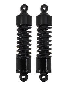 Black 11" Low Rear Shocks Pair Harley Ironhead Shovelhead Big Twin XL 54509-73A