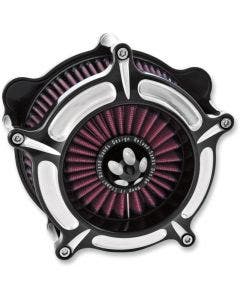 Roland Sands RSD Black Contrast Cut Turbine Air Cleaner Harley 91-19 XL CV EFI