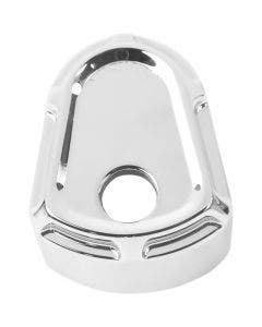 Arlen Ness Chrome Beveled Ignition Switch Cover for Harley Touring '14-'16