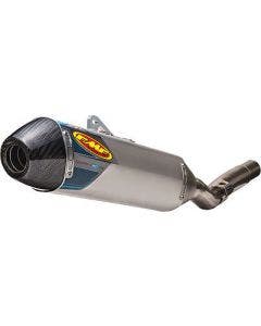 FMF Factory 4.1 RCT Slip-Ons Aluminum Carbon Fiber End Cap 11-13 CRF250R 041473