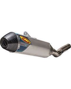 FMF Factory 4.1 RCT Slip-Ons Aluminum Carbon Fiber End Cap 09-16 KX250F 042290