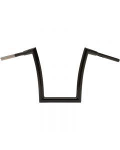 Todd's Cycle 14" Gloss Black Strip 1 1/2" 1.5 Handlebars for Harley FLT Softail 