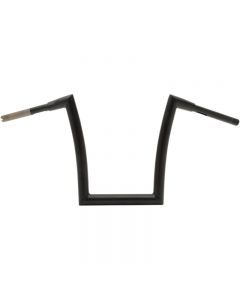 Todd's Cycle 14" Flat Black Strip 1 1/2" 1.5 Handlebars for Harley FLT Softail 