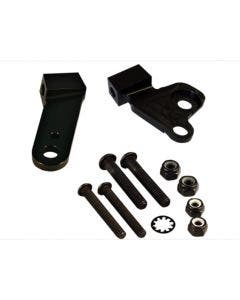 PowerMadd Cobra 34264 Black Hand Guard Mount Kit 15-Up Softail Mechanical Clutch