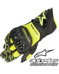 Alpinestars Hi-Viz GP Pro R3 Leather Motorcycle Gloves (S-3XL) 3556719-155 *NEW