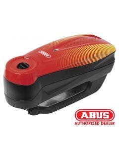 ABUS 4003318 04140 2 Detecto 7000 Alarm Disc Lock Rs1 Sonic Red 101083