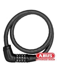 ABUS 4003318 13659 7 Coil Cable Lock 6615C/85/15 Black 101106