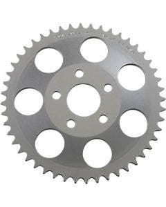 PBI Sprockets 2072-48C Chrome Aluminum Rear Drive 48T Sprocket Harley BT 73-86