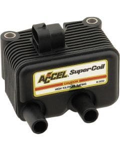 Accel 140409 Black Super Coil Performance Ingition Coil For 99-06 Twin Cam Carb