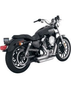 Vance & Hines Chrome Short Shots Staggered Exhaust Harley XL 04-13 | 17219