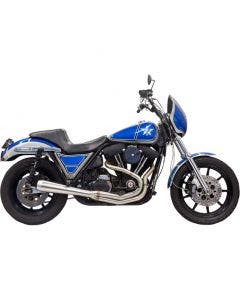 Bassani Road Rage III 2 Into 1 Stepped Performance Exhaust Harley FXR 84-up