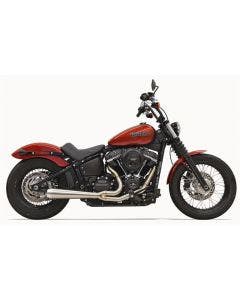 Bassani 1S72SS Chrome Road Rage 2 Into 1 Full Exhaust Harley 2018 Softail