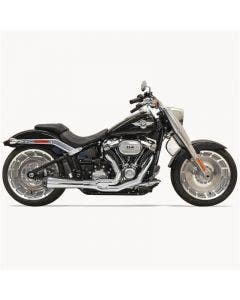 Bassani 1S94R Chrome Road Rage 2 Into 1 Exhaust 18-19 Harley Softail Breakout