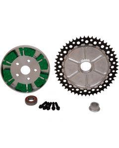 Alloy Art Black CNC 49T Universal Drive Cush Chain Conversion System UCC49-31