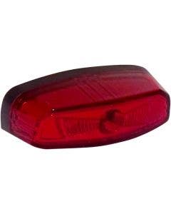 Koso HB034000 Hawkeye Red LED Rear Brake Taillight Running License Plate Light