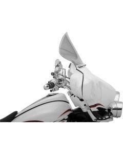 Klock Werks 11.5" Clear Flare Batwing Windshield For Harley FLHT FLHX 96-13 | KW05-01-0206