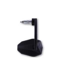 Highsider Black Victory Blast Bar End Mirror 1 or 7/8 Universal 301-126