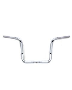 13" Chrome Bagger 1 1/4 Handlebar Ape Hangers Style Harley Touring Batwing 14-Up