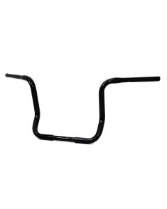 14" Black Bagger 1 1/4 Handlebars Ape Hangers Style Harley Touring Batwing 14-Up