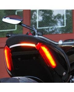 New Rage Cycles XD-RTS Rear Tucked LED Turn Signals 16-18 Ducati XDiavel 1200